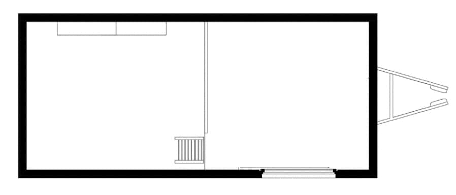 Tiny House Vaalserberg - Obergeschoss