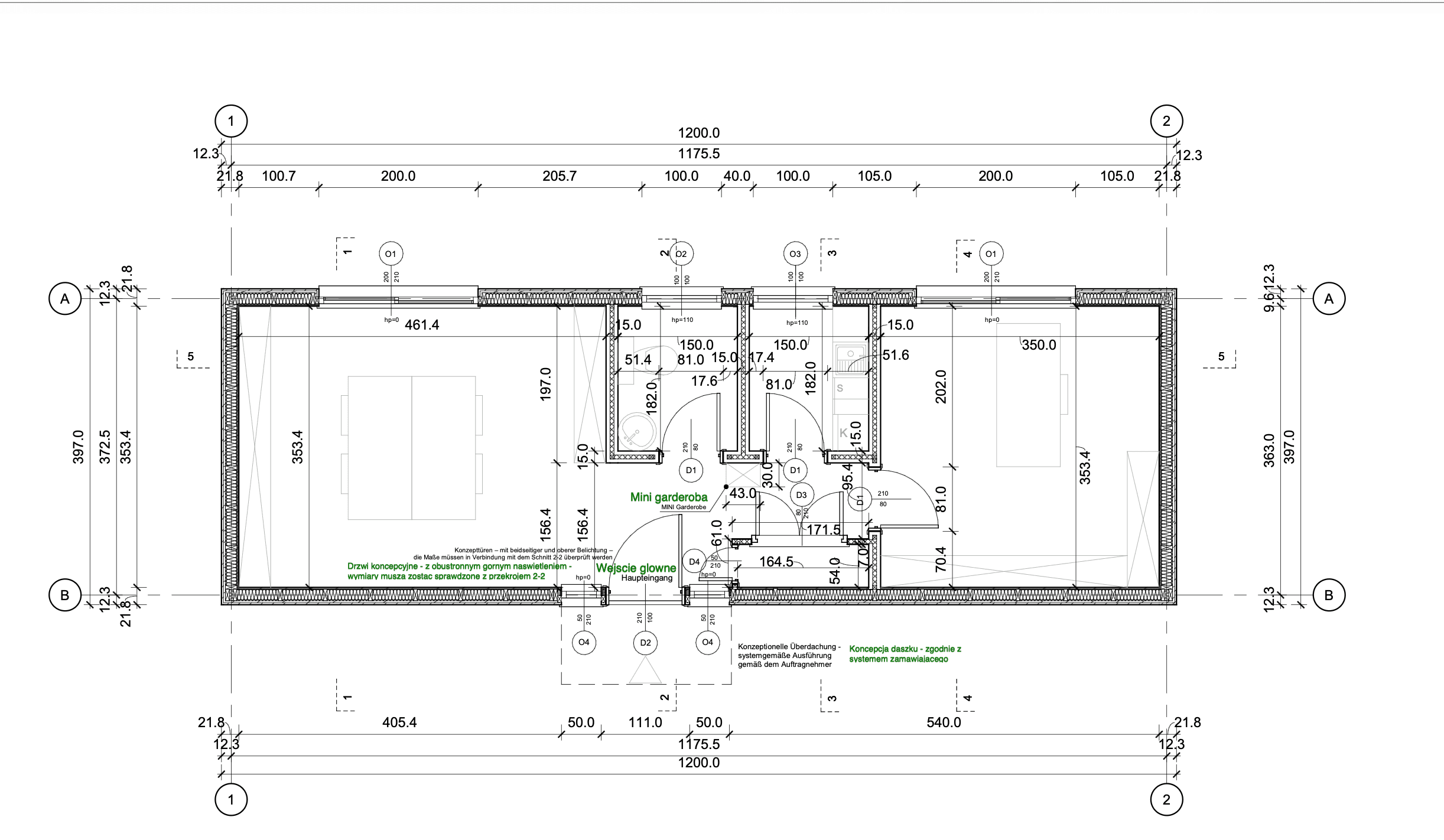 Flexi Office - Grundriss